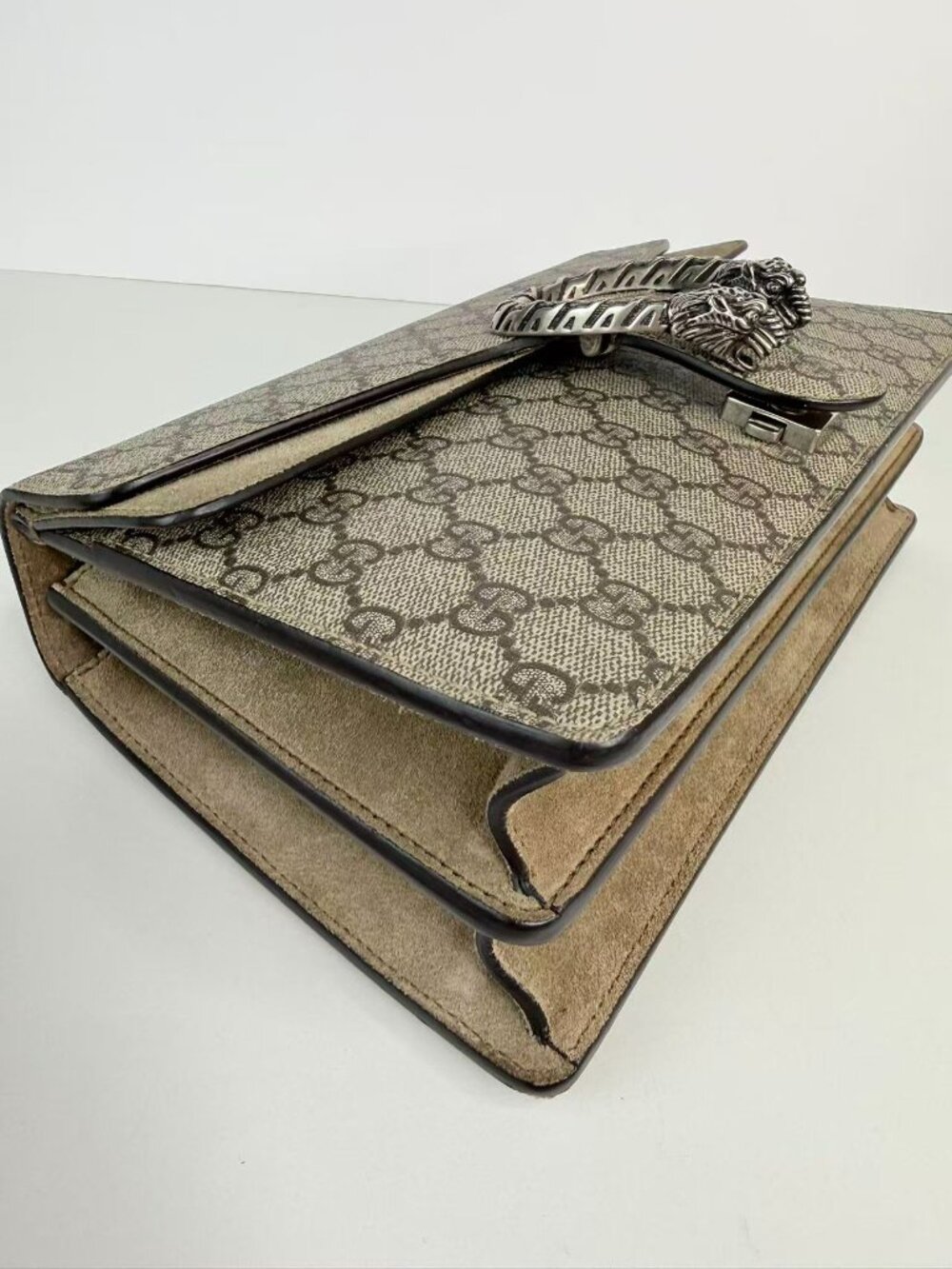 Gucci Dionysus Small GG Supreme Canvas Shoulder Crossbody Bag - Picture 11 of 12